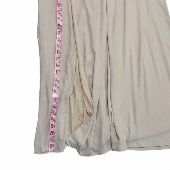 Show Me Your Mumu Kendall Maxi Dress Show Me The Ring Crisp‎ Bridesmaid Small - Picture 11 of 15